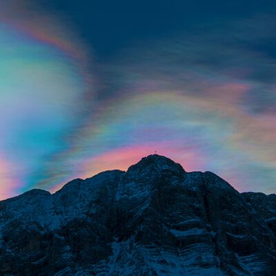 9. Platz: Alfred Erardi - Irisierende Wolken