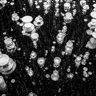 7. Platz: Georg Kantioler - Luftblasen im Eis